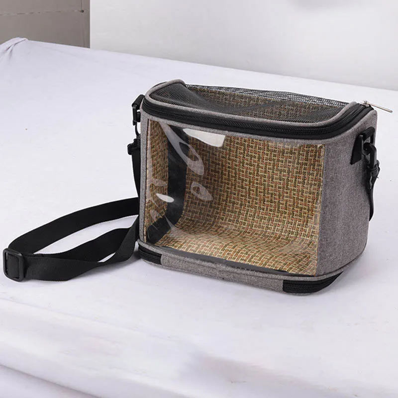 ROBBEN Travel Guinea Pig Carrier Bag Small Animals Chinchilla Squirrel Bunny Breathable Hamster Carrier Bag