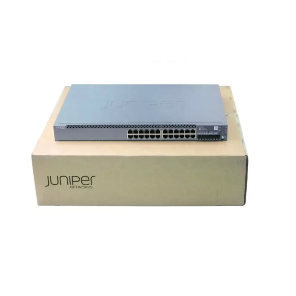Переключатель EX3400-24P можжевельника EX3400 серии 24 портами PoE + Gigabit Ethernet сетевые коммутаторы Оригинальный
