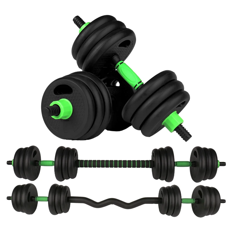 Household Weights Gym Fitness Equipment Kettlebell Free Weights Dumbbell Adjustable And Barbell Set For Body Building