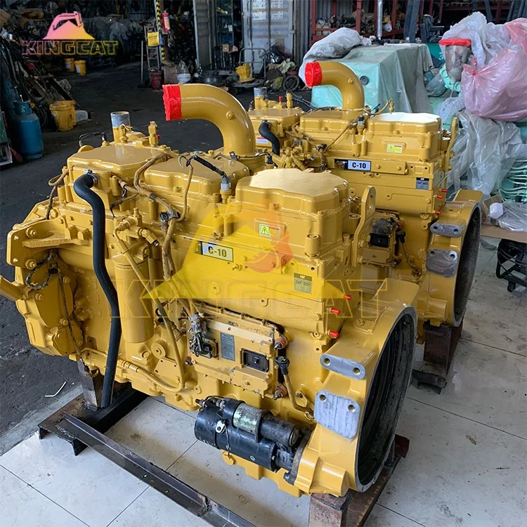 Kingcat Used Diesel Engine C10 3176 3176C 1241679 Complete Engine For CAT140H 140H Motor Grader Diesel Engine Assembly