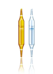 China manufacture LINUO Double-tip drinkable ampoules two sides sealing and well-proven primary packaging for drug
