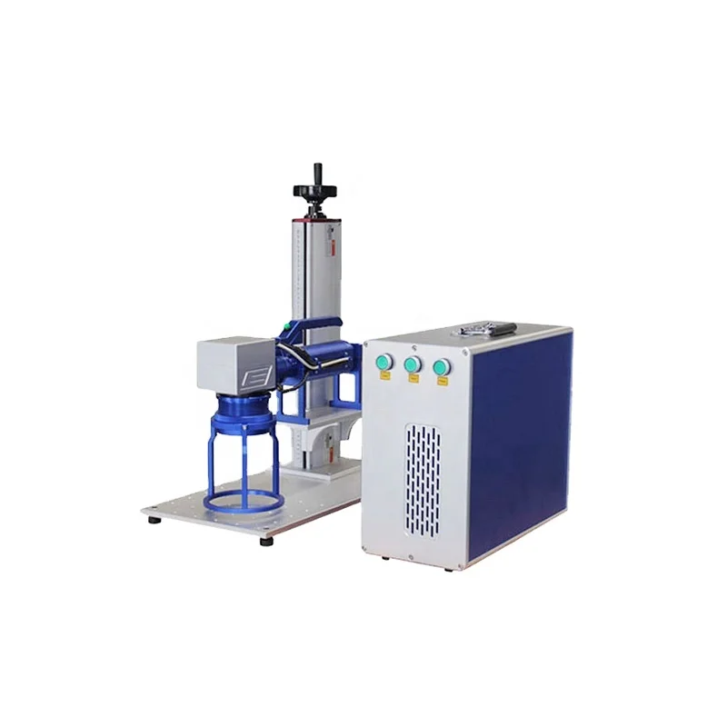 20w 30w mini handheld logo printer fiber laser marking machine for metal engraving batchcode screen printing equipment price