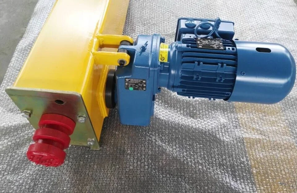 Rueda puente grua однобалочный мостовой кран, колесный блок, Концевая балка, концевой грузовик с редукторным приводом 10t