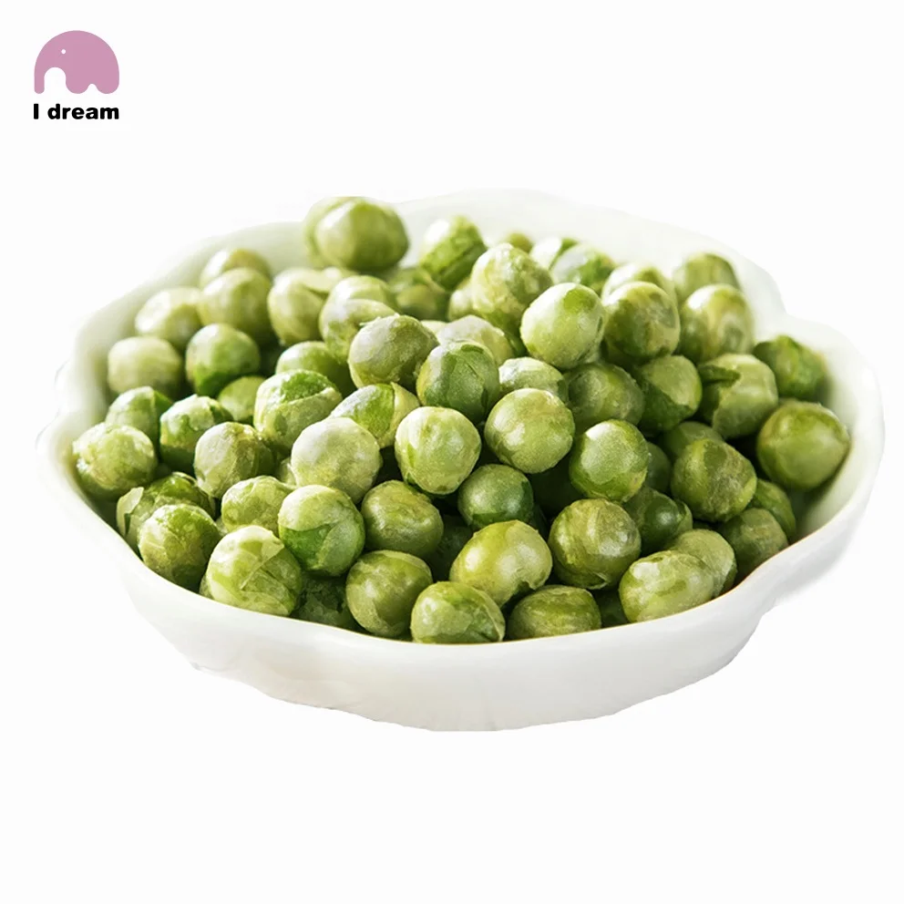 Китайский хрустящий зеленый горошек от профессионального производителя