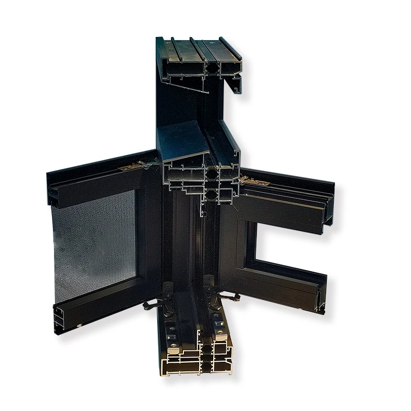 Customized System Sealed Balcony Aluminum Alloy Casement Windows Aluminium Finished Windows