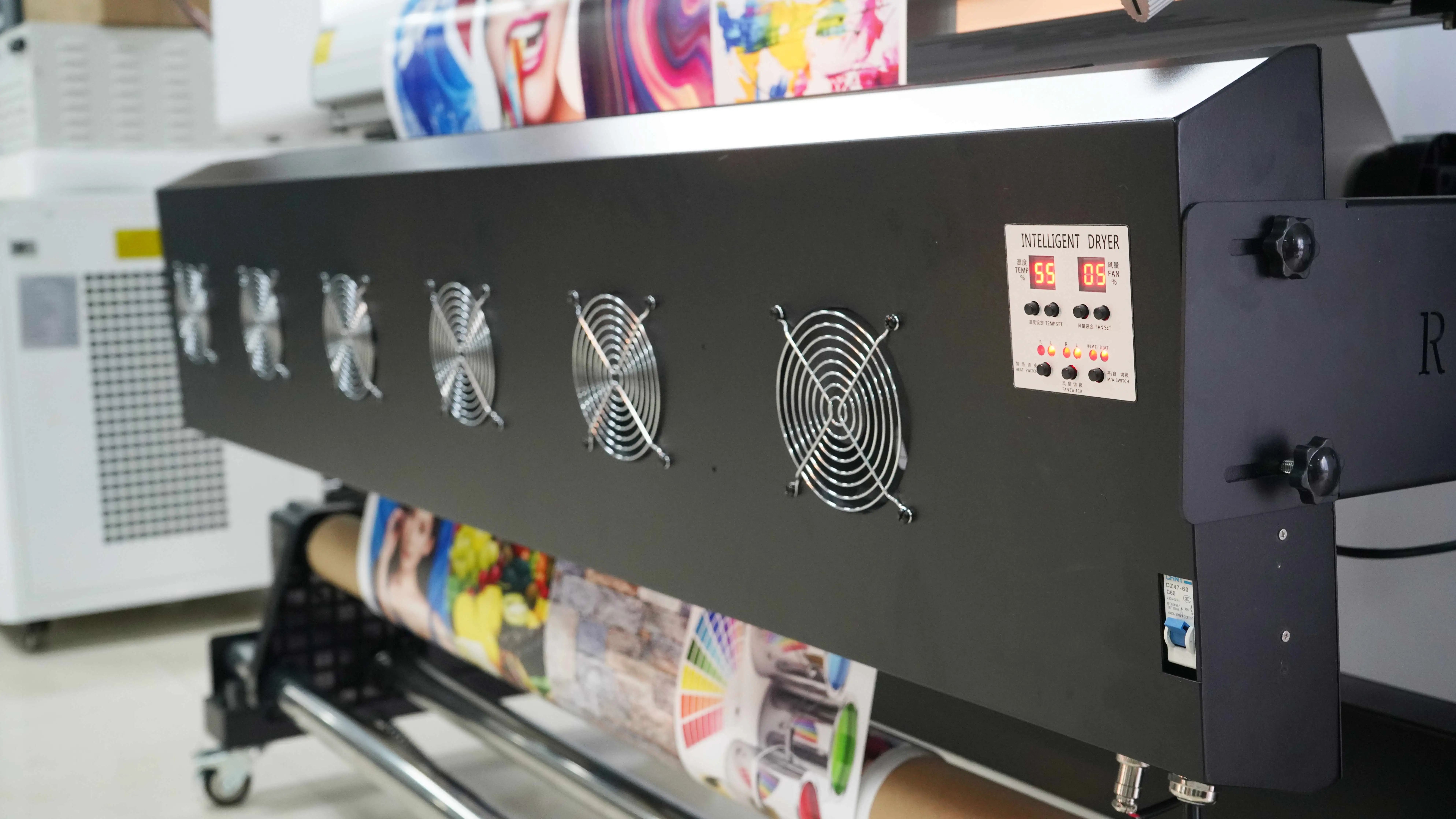 Cheap High Speed 1.8m Digital Vinyl Printer Eco Solvent Inkjet Plotter Printer with single or double heads