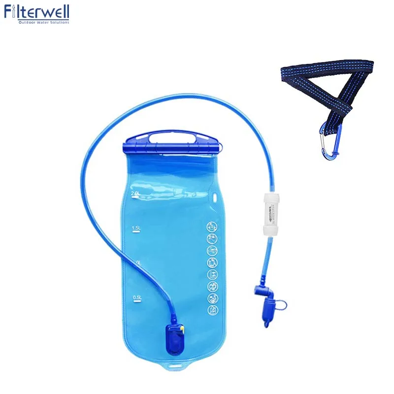 Портативный гравитационный фильтр для воды Filterwell Outdoor 3L PEVA