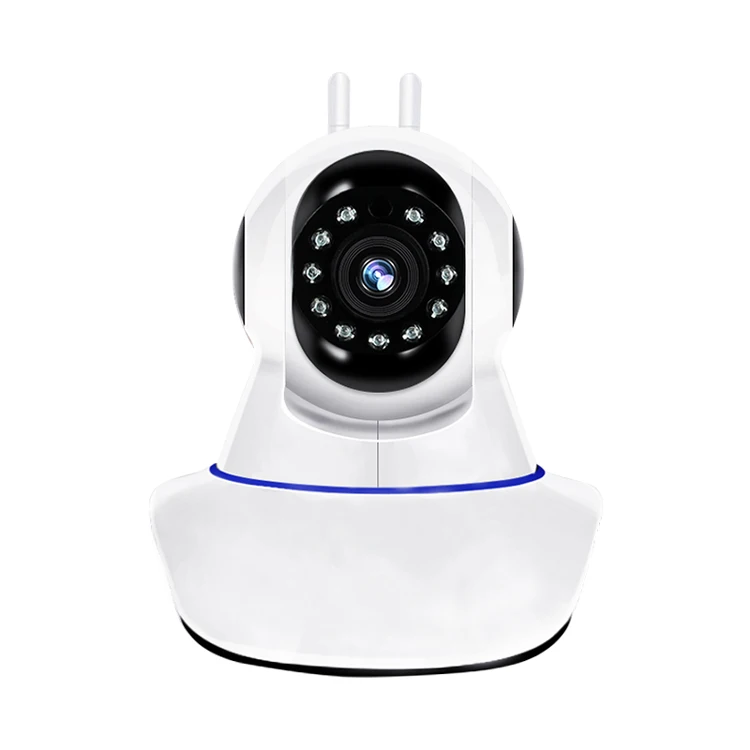 
motion detecting alarm intercom calls wireless ip camera 360 degrees hd video conferencing camera 