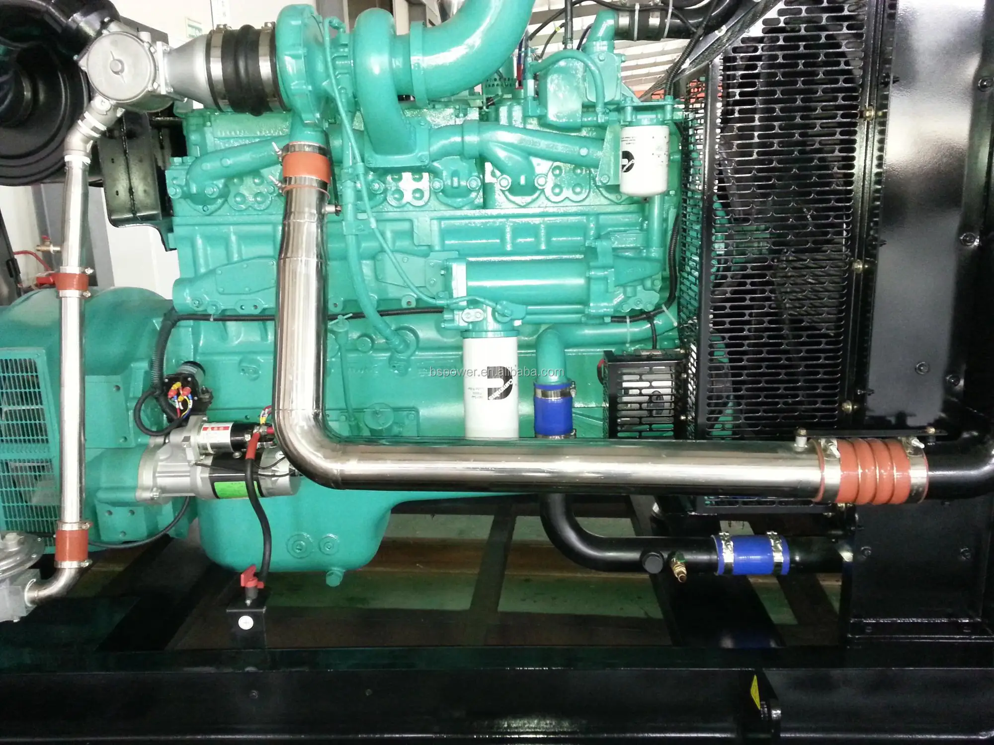 200 кВт 250 кВА звуконепроницаемый бесшумный газовый газификатор для отходов биогаза CHP CCHP Газовый генератор для непрерывного источника питания