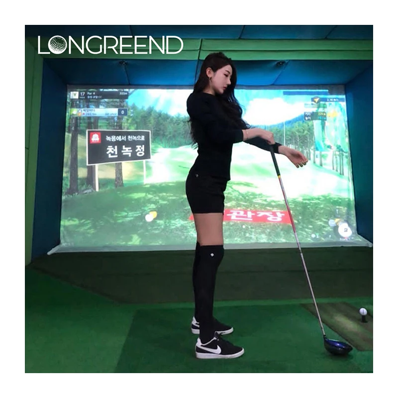 LONGREEND Simulated Golf  Indoor 3D Golf Indoor Golf