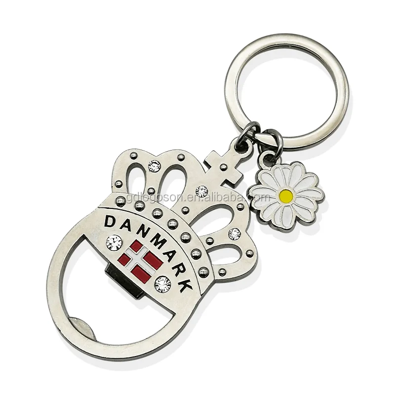 Viking Denmark Travel Souvenirs Mini Royal Danish Keyring Soldier 3D Metal Keychain