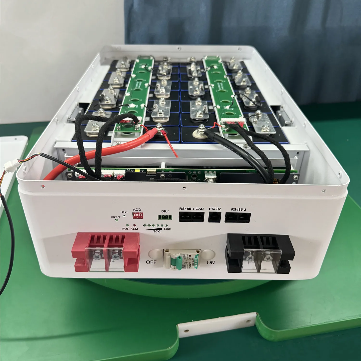 Heymy Energy 51.2v 100ah lifepo4 battery case DIY Wall Mount 5kwh lithium solar energy storage battery 48v 100ah box kit