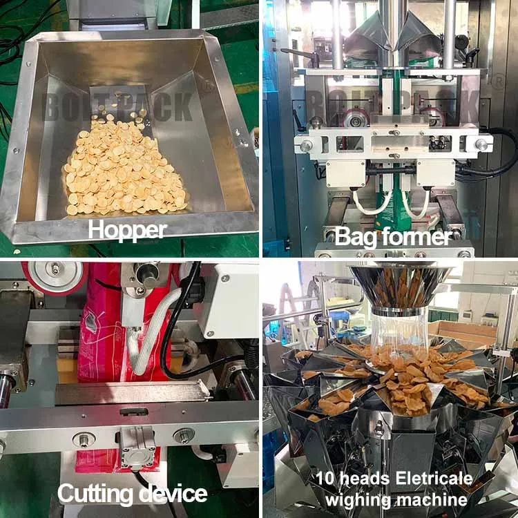 Форма мяча для приготовления попкорна снэк-полиэтиленового пакета автоматическая упаковочная машина