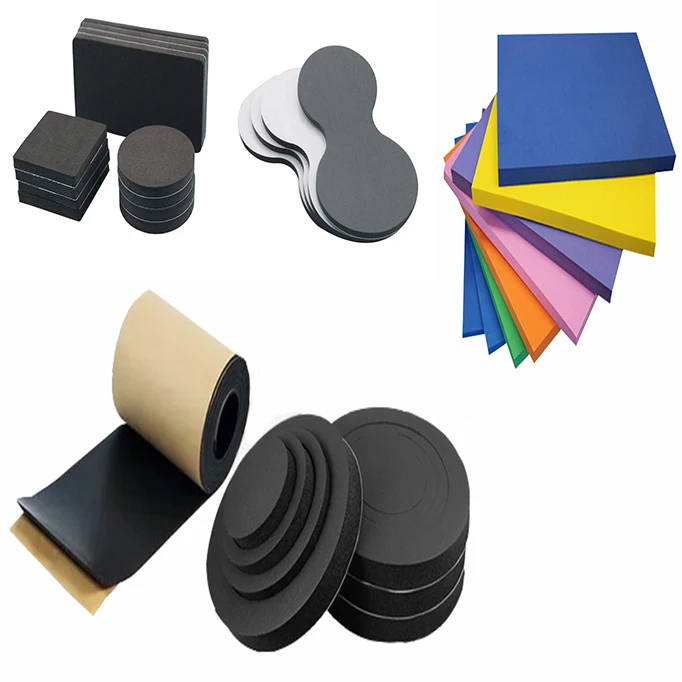 Wholesale China Supplier Custom Eco-Friendly different size color shape High quality 2mm 3mm 5mm 10mm adhesive eva foam pads