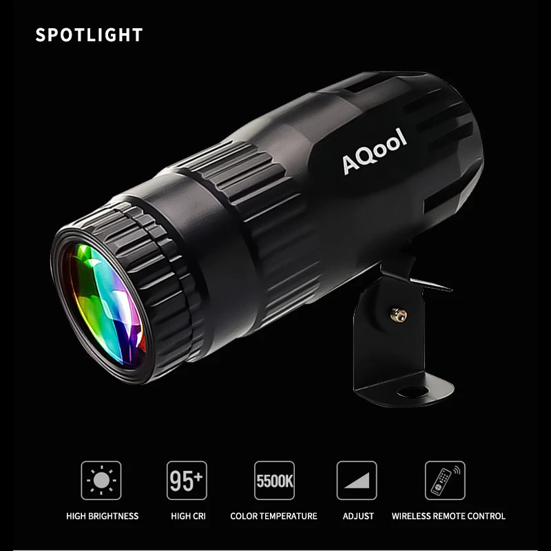 RGB Led Beam Stage Effect Ball  Beam Spotlight Move Head Stage Light Party Bar Disco Dj Lights Mini Laser Stage Lighting