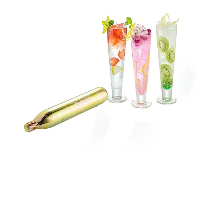 Seamless Stretch CO2 Refill Gas Bottle 16g CO2 Cartridge 16g CO2 Gas Cylinder