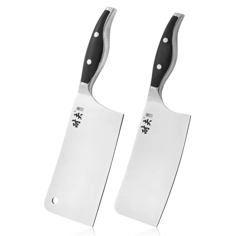 Factory OEM/ODM Professional Kitchen Cooking Tools 3.0mm Heavy Duty Bone Chopping Chopper for Fish Chicken with Gift Box