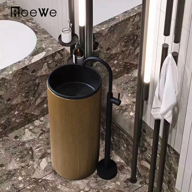 Подставка из искусственного камня для раковины в ванной комнате композитная раковина с твердой поверхностью умывальник полимерного отдельно