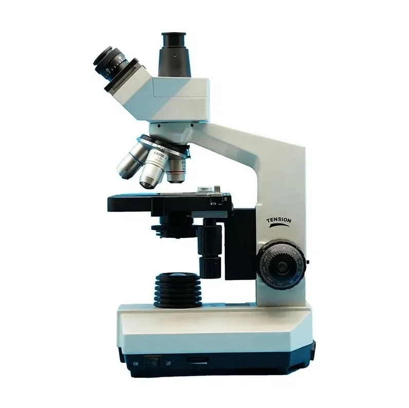 Биологический микроскоп механический бинокулярный композитный оптический лабораторный серии