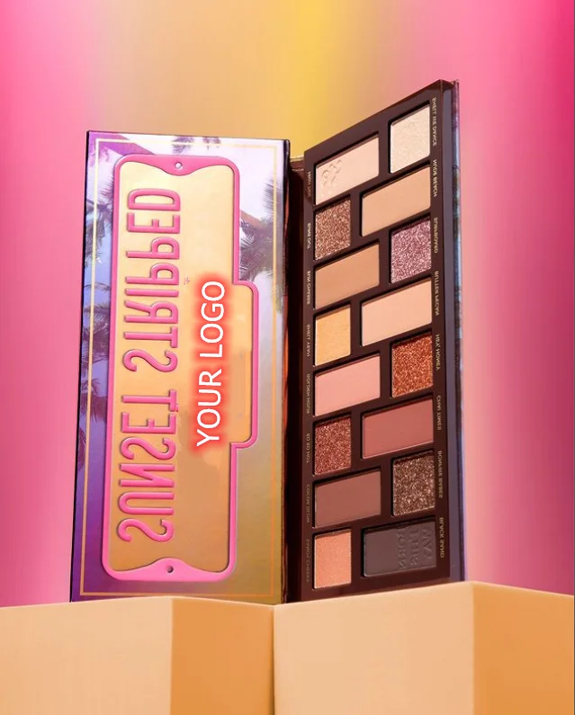 Palette Customize Make Up Eyeshadow Palette Anime Pumpkin New Indie Pigment Luxury Color Glitter Eye Shadow Palette