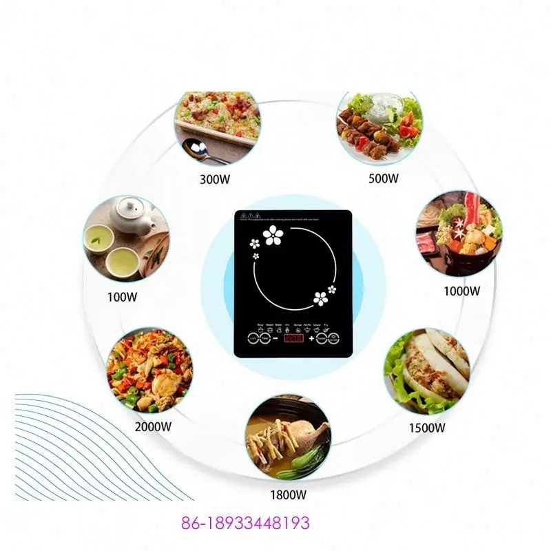 Solar battery powered electric induction hob electric cooker heater induction cooker