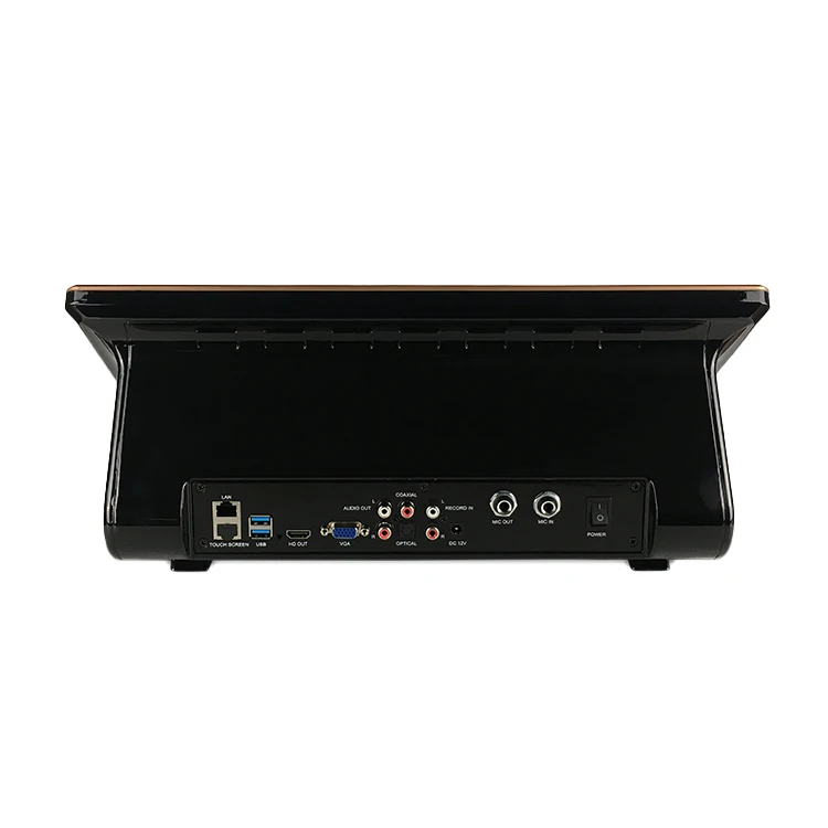 3in1 Unique Design Hot Sale 18.5 Professional Manufacture 6T Touch Screen System Karaoke Player