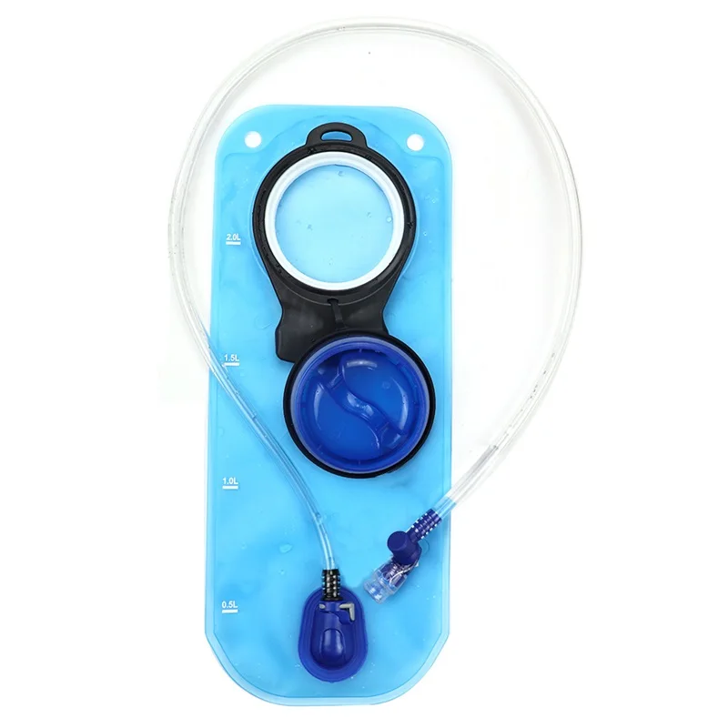 Leak Proof 2L Hydration Bladder Hydration Pack High Flow Bite Valve Water Storage Water Bladder