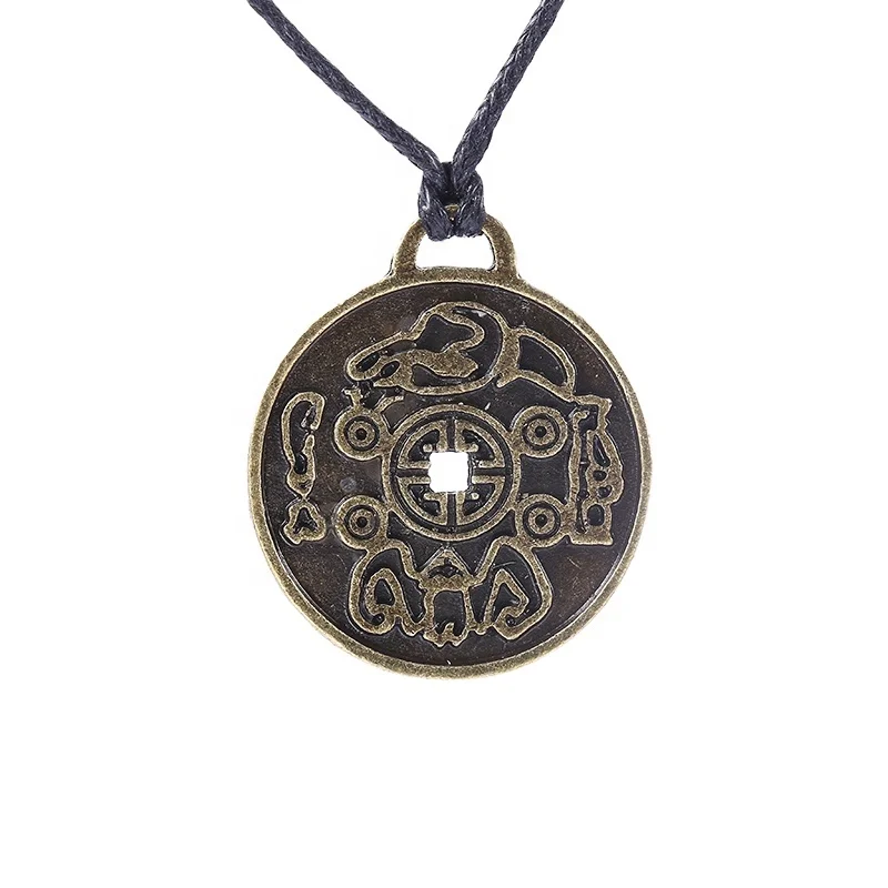 Хит продаж амулет кулон тайская монета деньги амулет любовь счастливый кулон богатство здоровье деньги амулет фабричное производство