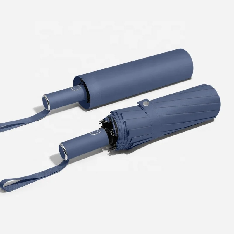 High Quality Wholesale Promotional Enlarge 16K 3 Fold Automatic Umbrella Rainproof Waterproof Advertising Gift UV Umbrella Auto