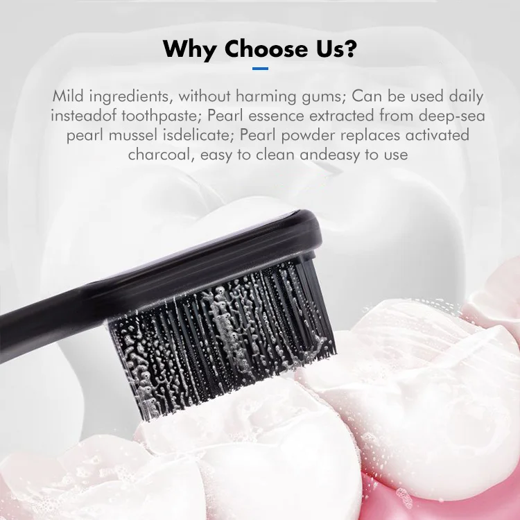  Huaer Luxsmile белый отбеливающий порошок для зубов с индивидуальным логотипом одобренный