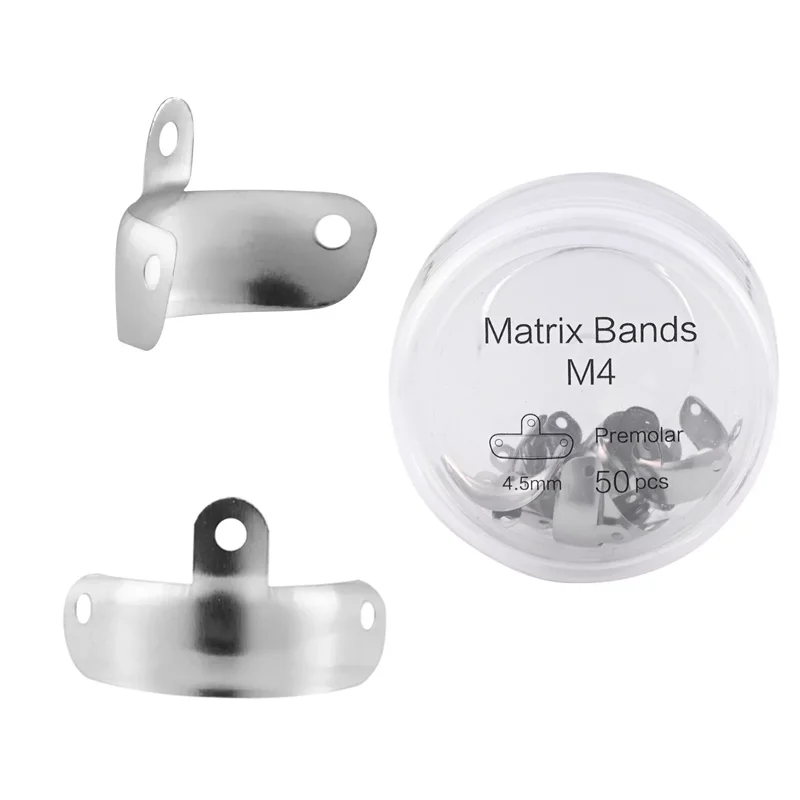 Dental Sectional Matrix System Set, Dental Sectional Contoured Matrices Clip Ring Matrix Bands Wedge Knife