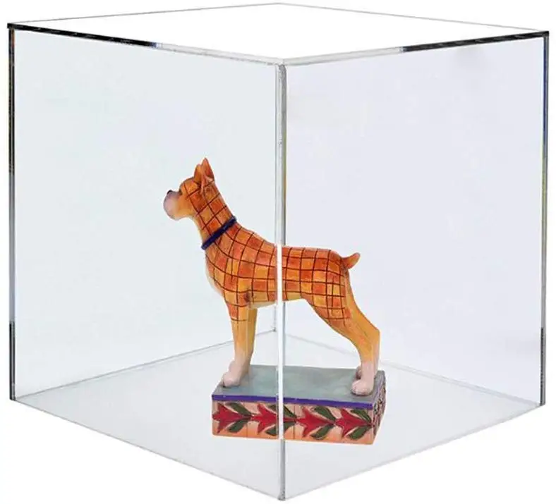 Jewelry Display Storage Box Case Square Cube Props Box Customized Small Square Clear Plastic Package Storage Box