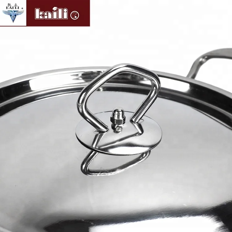 Wholesale good quality  double ear stainless steel steamer cooking pot kitchen cookware set