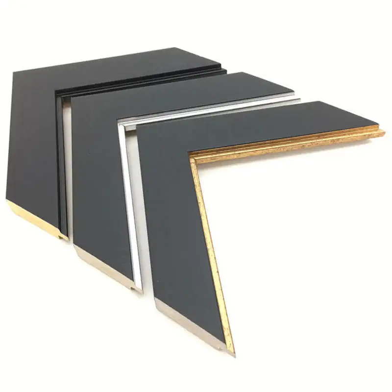 Frame Photo Frame Plastic Cover Wholesale Flat Surface Polystyrene Picture Frame Moulding Plastic Customized Color