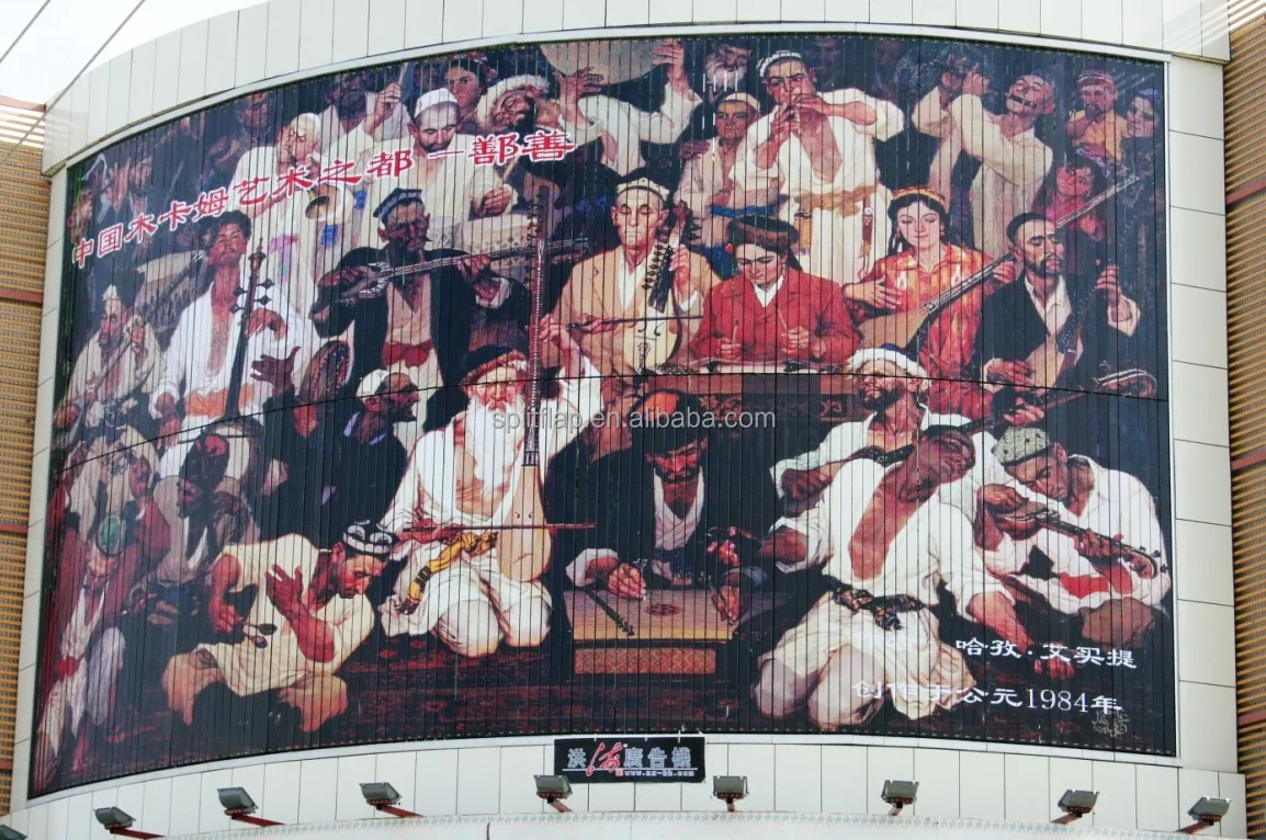 Large size Outdoor Advertising Prisma Trivision Billboard