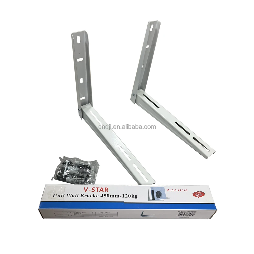 Best Seller Air Conditioner Part Roof Brackets Ac Galvanized Mounting Bracket Folding Air Conditioner Installation