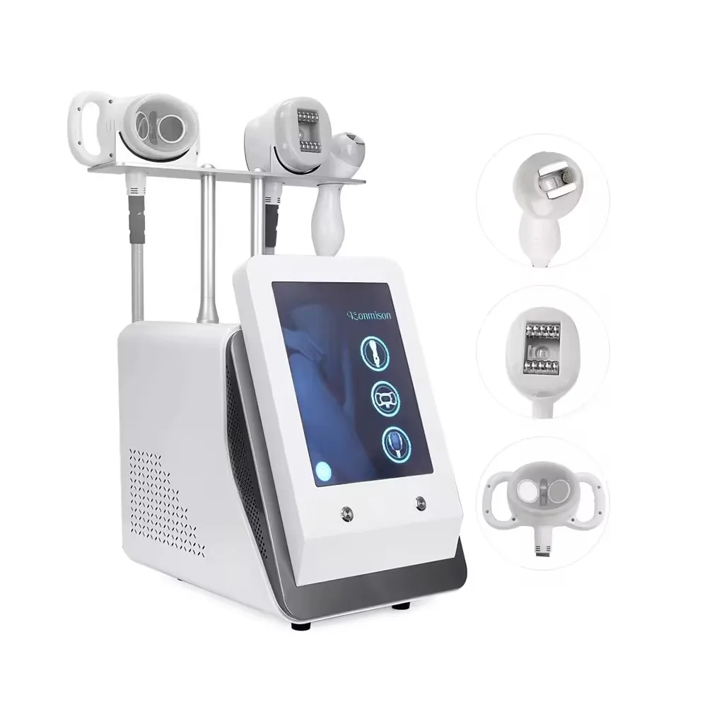 Portable 3 in 1 Vacuum facial Roller machine V8 Vela Body Shape Machine