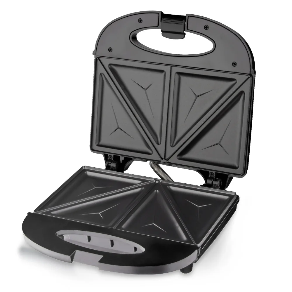 2023 Popular  Non Stick Automatic Breakfast Triangle Sandwich Toaster Sandwich Maker