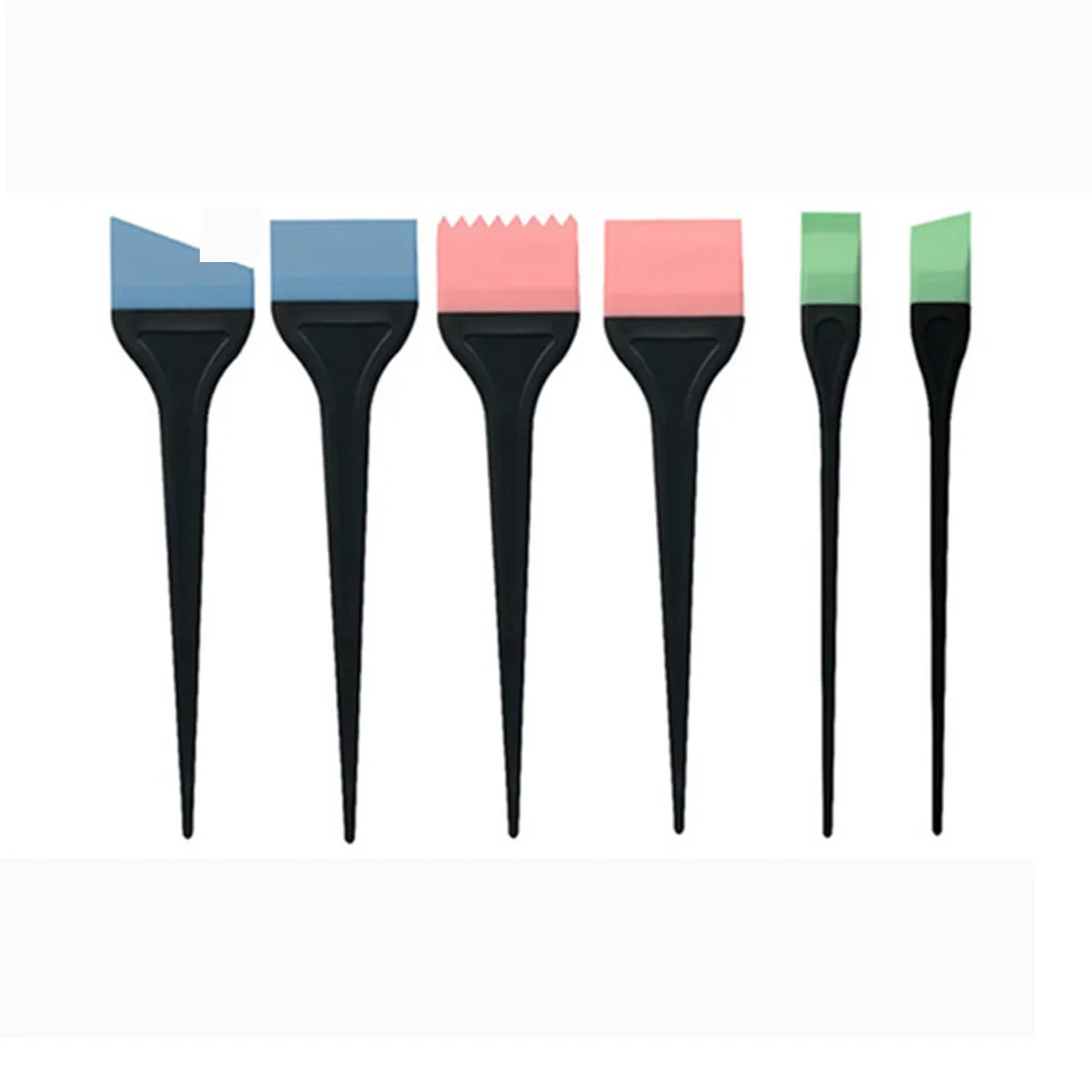 Hair Coloring Brush Silicone Tint Bowl Tint Brush for Hair Salon Coloring Tools Hair Dye Silicone Brush