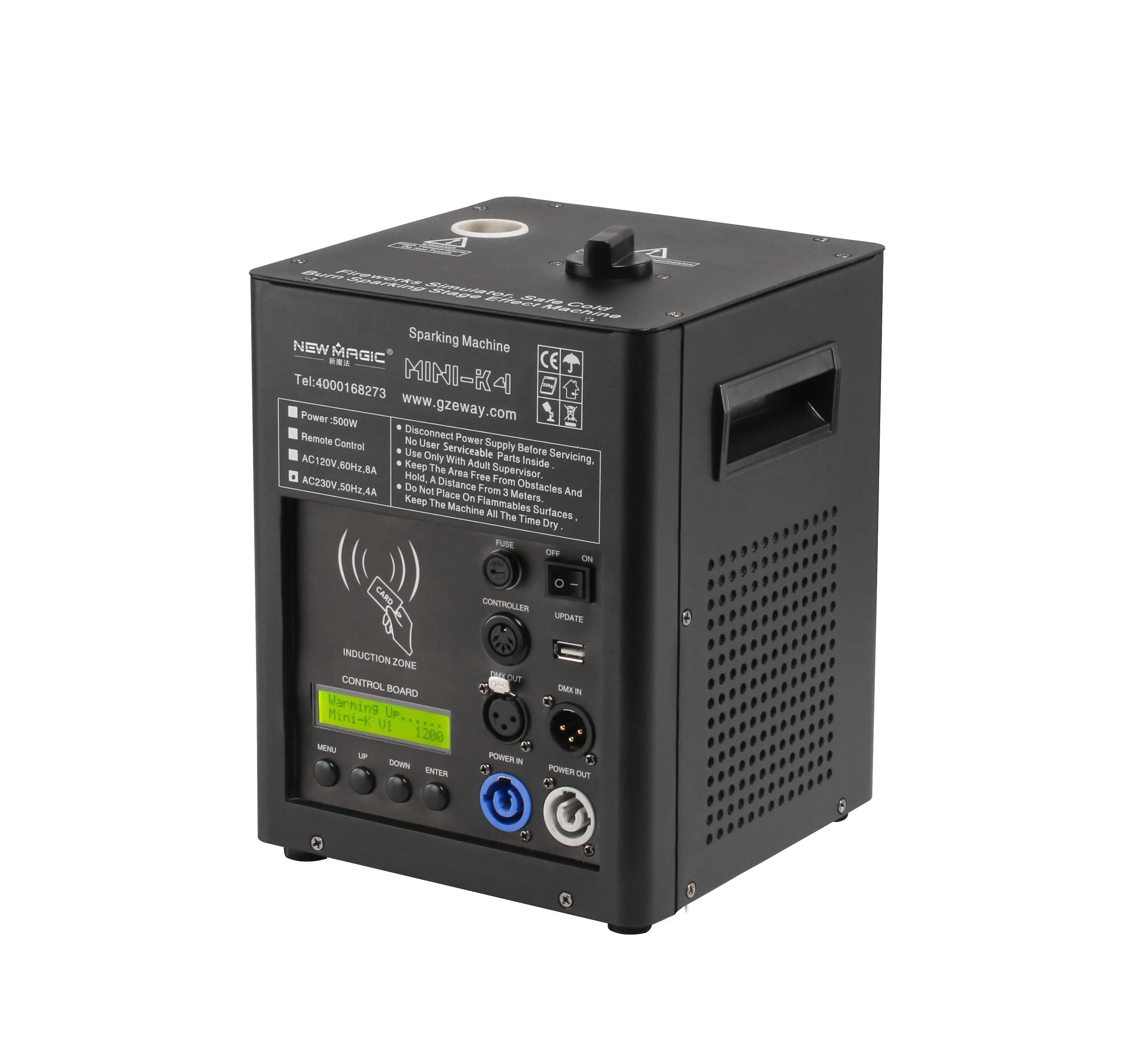 Гибкий 500 Вт мини DMX512 контроль фейерверков Спарклер холодная свеча фонтан машина для празднования/свадьбы/Вечеринки