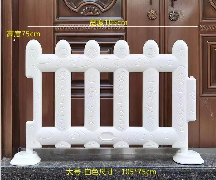White play fence kids fence plastic white fence soft play
