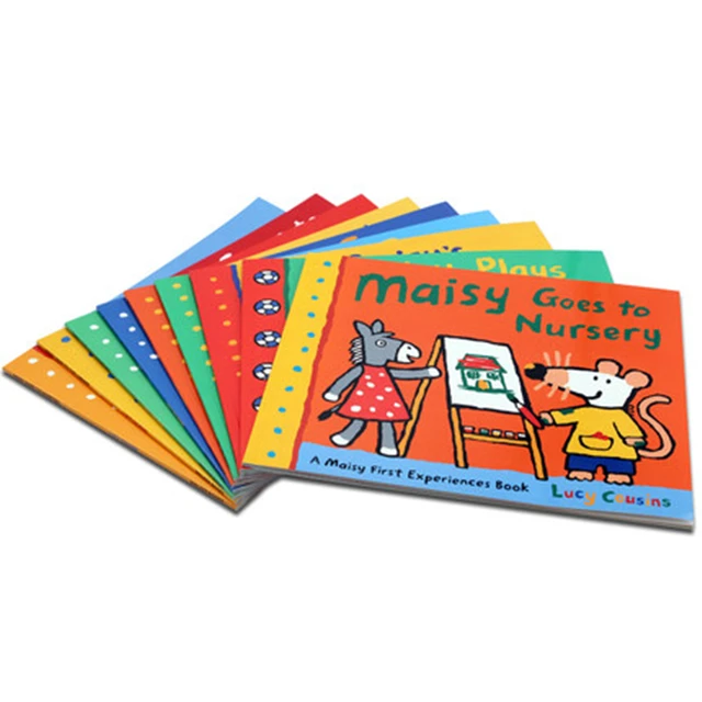 Color English Reading Hardcover Children Book Printing