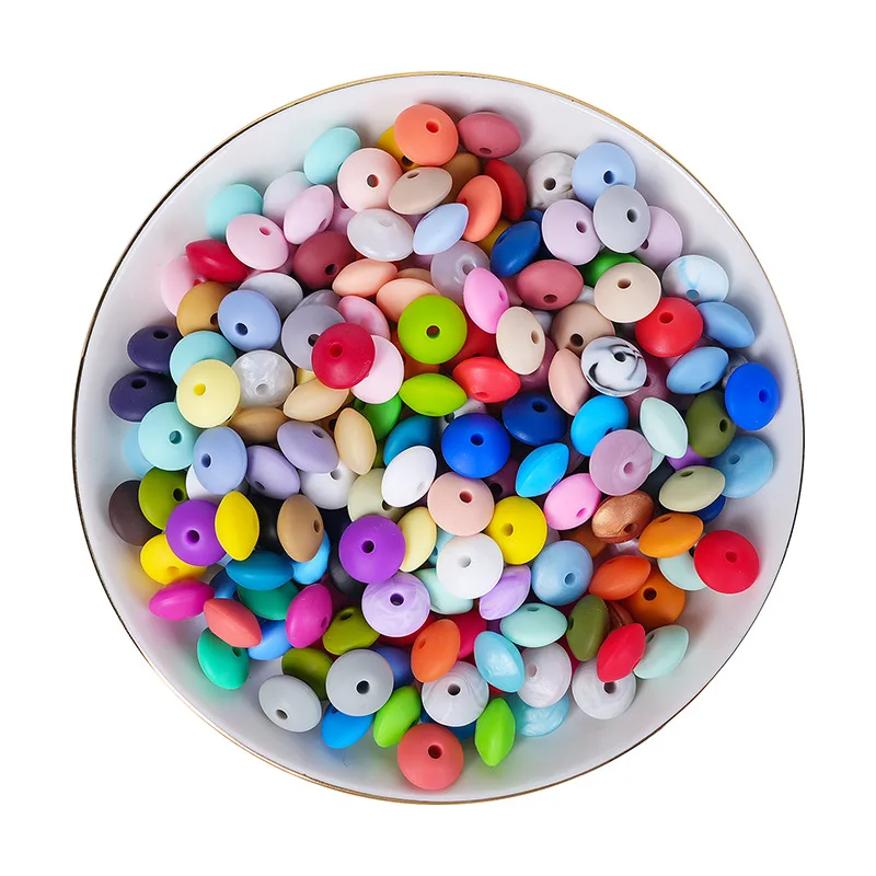 12mm Silicone Ball Jewelry Toy Silicone Chew Beads Cutting Polishing Silicone Round Beads