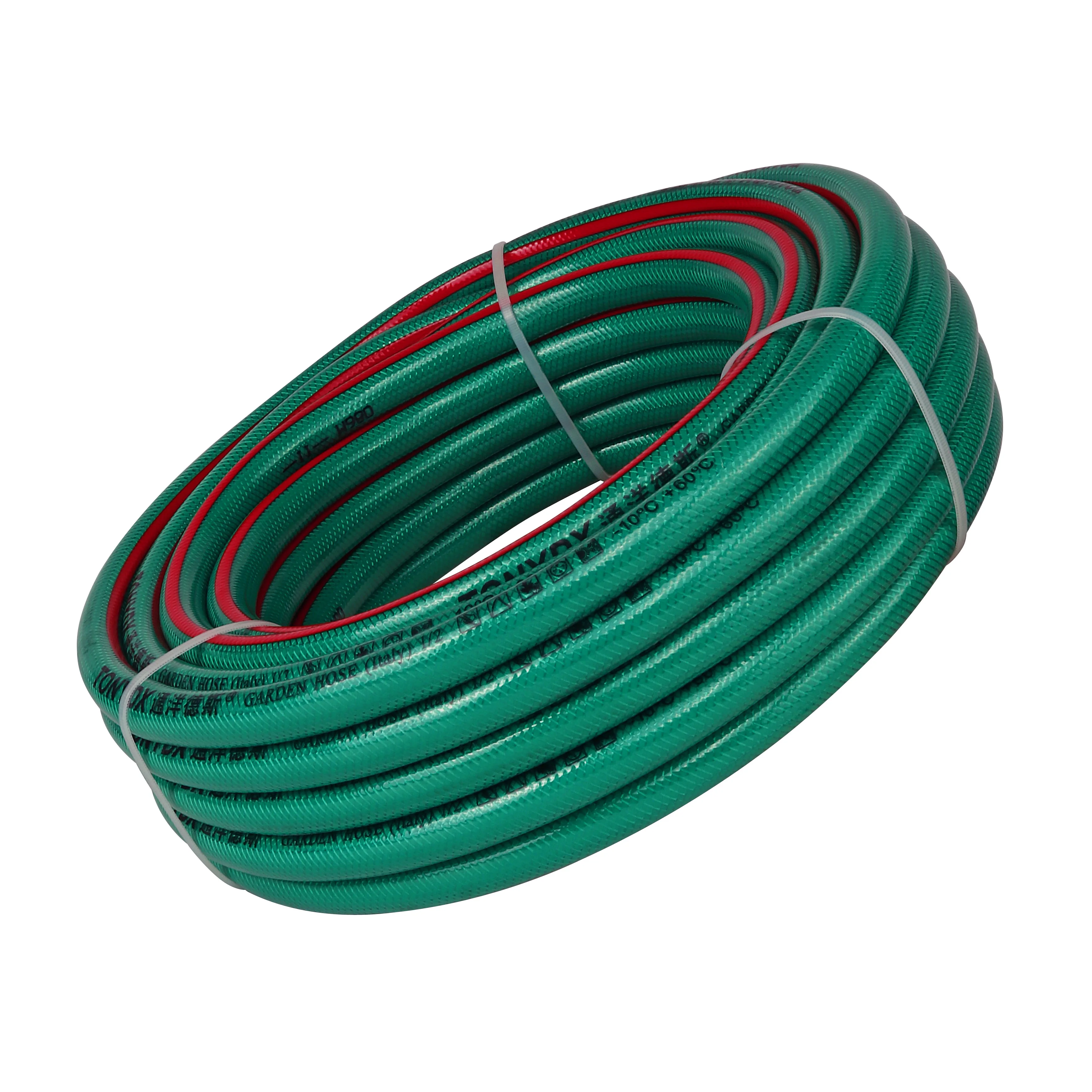 Flexible Good UV Protection Cold Resistance 1/2 5/8 3/4 PVC Water Garden Hose Pipe