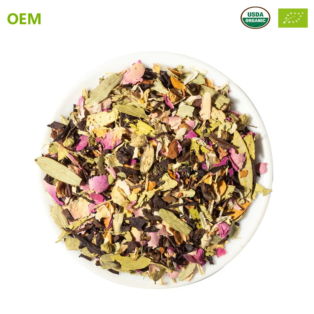 Chinese Tea Manufacturer OEM Black Tea Bag Premium Rose Black Tea