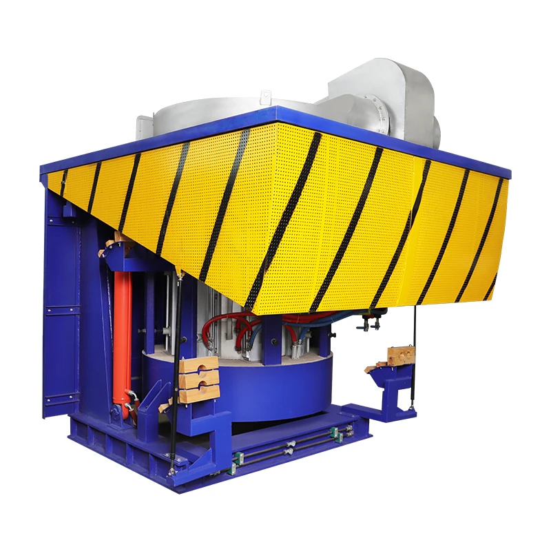 Electric Induction Furnace Casting Aluminum Machine Metal Melting Manufacturing Construction Industry
