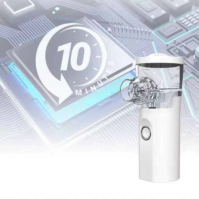 Factory Price Ultrasonic Medical Equipment Home Compressor Inhaler Mask Portable Mesh Handheld Baby Pocket Nebulizer Machine