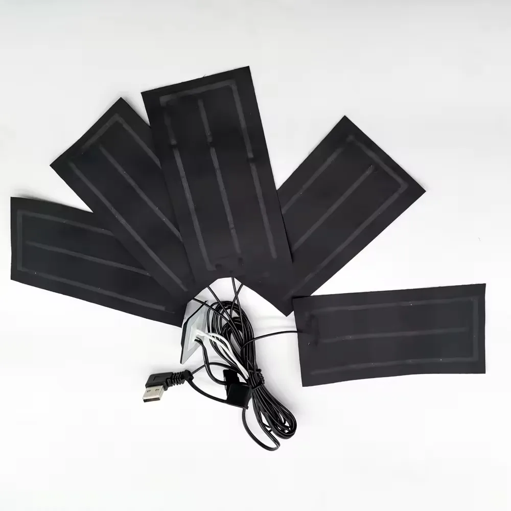 Graphene heating sheet cloth Flexible heating cloth usb