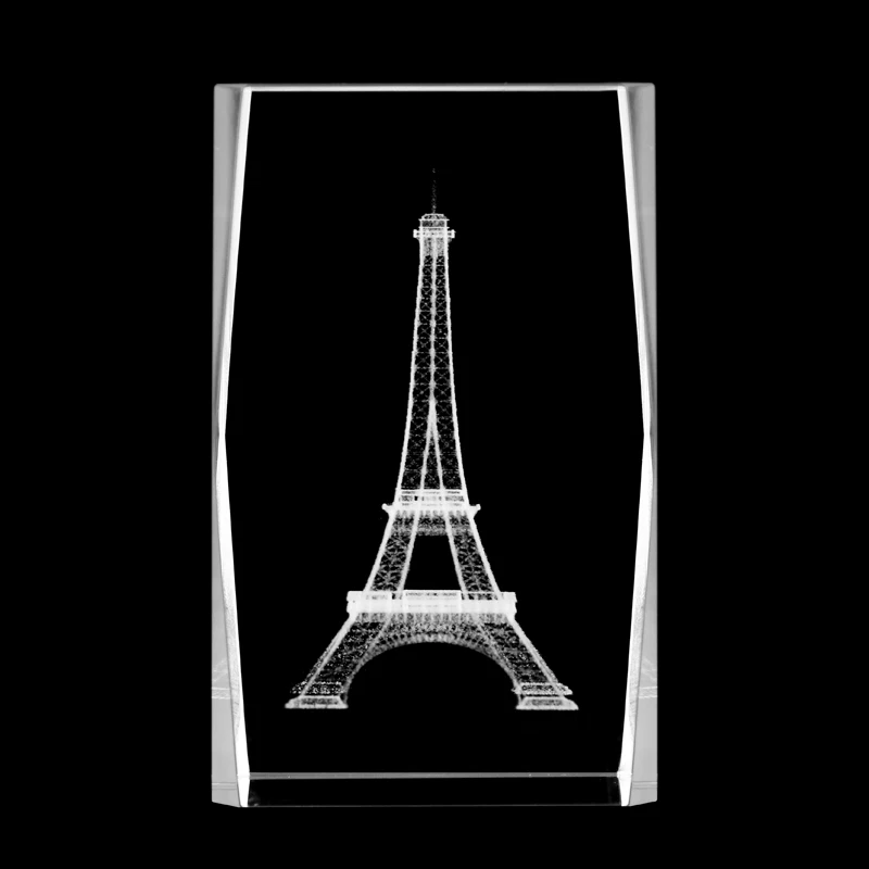Wholesale 3d laser engraving crystal glass photo printing cube