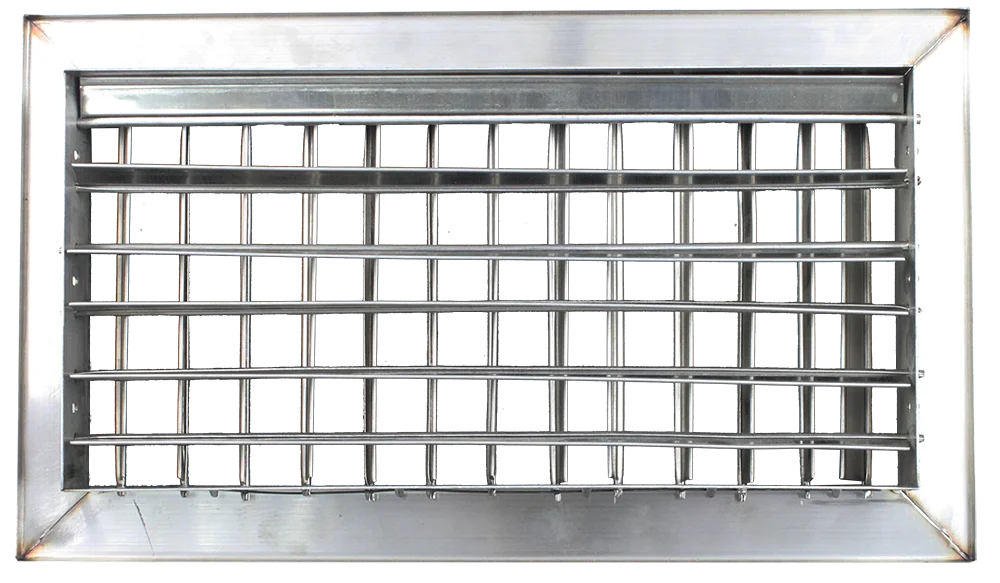 HVAC Systems Stainless Steel 304 Decorative air Conditioning Double Deflection air Grille